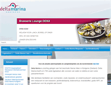 Tablet Screenshot of deltamarina.nl